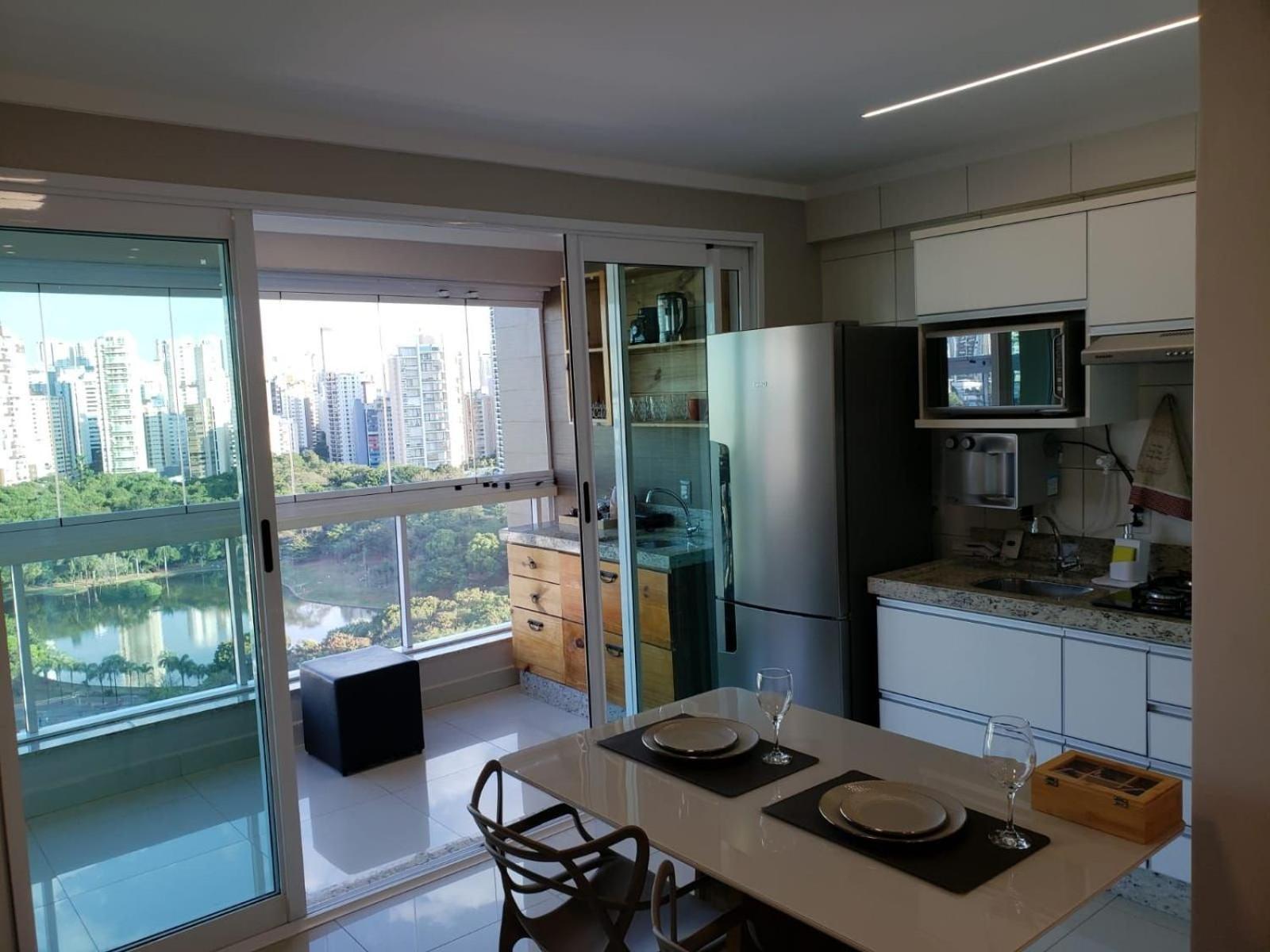 Appartement Gaia - Jacuzzi Privativa - Linda Vista à Goiânia Extérieur photo